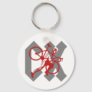 Cyclocross Key Ring