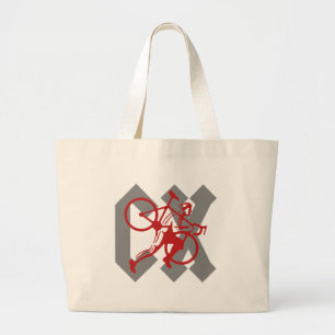 Cyclocross Large Tote Bag