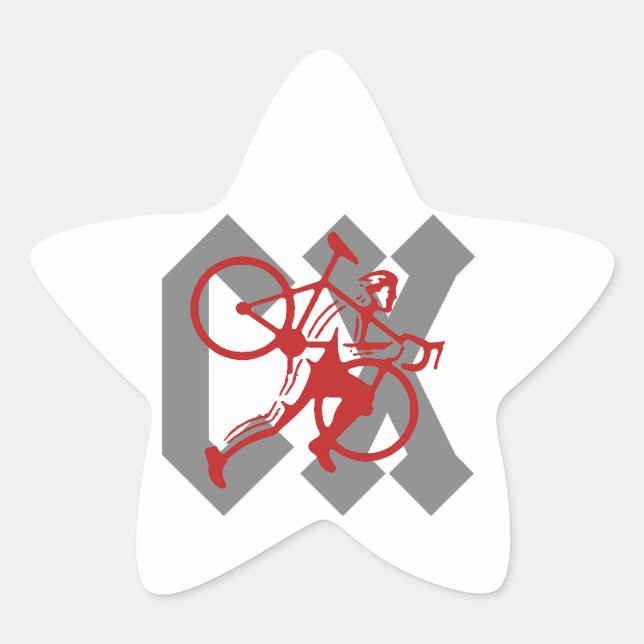 Cyclocross Star Sticker (Front)