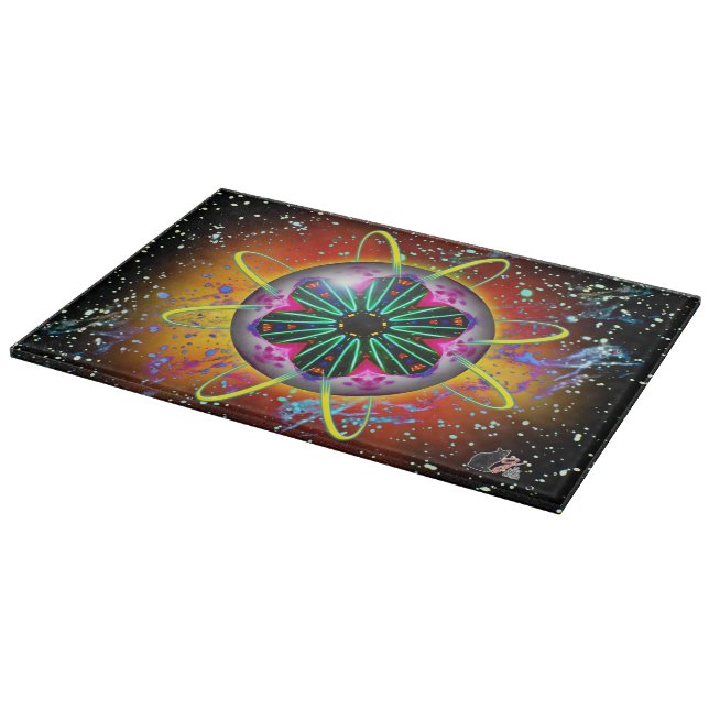 Cyclon Orbz Kaleid Cutting Board (Corner)