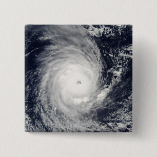 Cyclone Adeline-Juliet moving west 15 Cm Square Badge