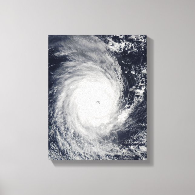 Cyclone Adeline-Juliet moving west Canvas Print (Front)