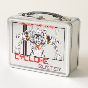 Cyclone Mecha Robot Metal Lunch Box