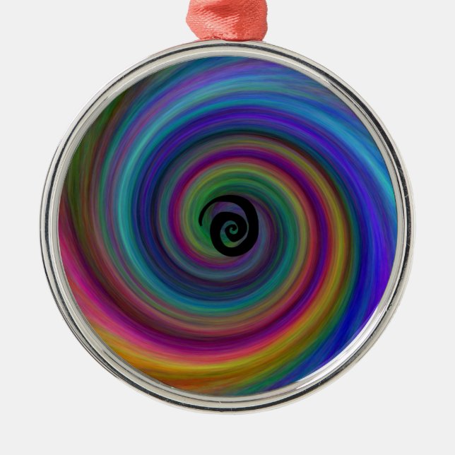 Cyclone Metal Tree Decoration (Front)