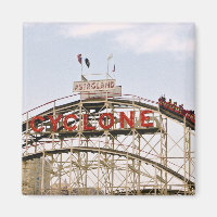 Cyclone Roller Coaster - Coney Island, NYC magnet