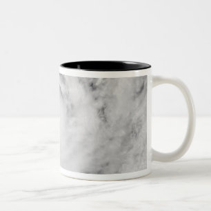 Cyclone Zoe in the South Pacific Ocean Two-Tone Coffee Mug