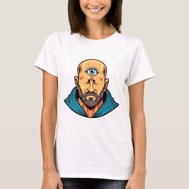 Cyclop Monster Creature one-eyed giant T-Shirt (Front)