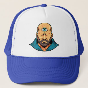 Cyclop Monster Creature one-eyed giant Trucker Hat