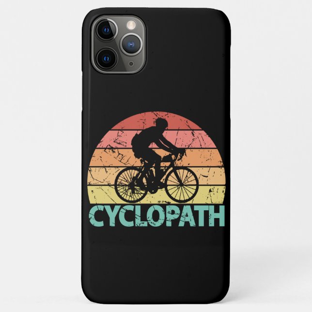 Cyclopath Funny Cycling Case-Mate iPhone Case (Back)