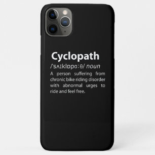 Cyclopath Funny Dictionary Definition Case-Mate iPhone Case
