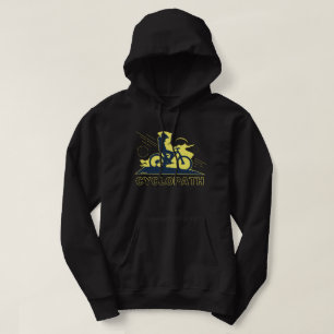 CYCLOPATH funny mountain bike gift idea Hoodie
