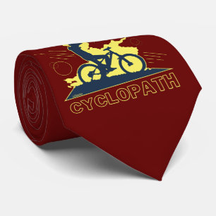 CYCLOPATH funny mountain bike gift idea Tie