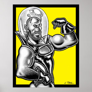 Cyclops/Closeup Poster