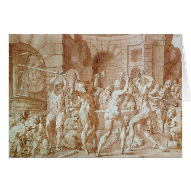 Cyclops in the Forge of Vulcan (Front Horizontal)