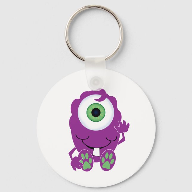 Cyclops Monster Key Ring (Front)