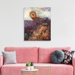 Cyclops Odilon Redon Canvas Print