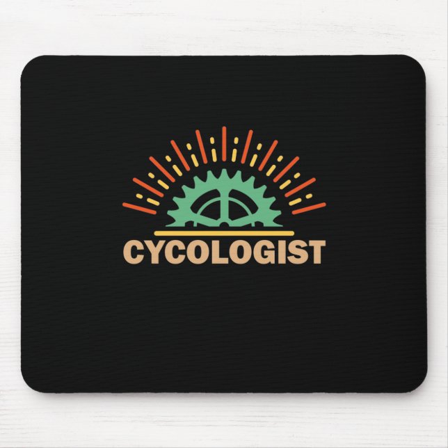 Cycologist Art Mouse Pad (Front)