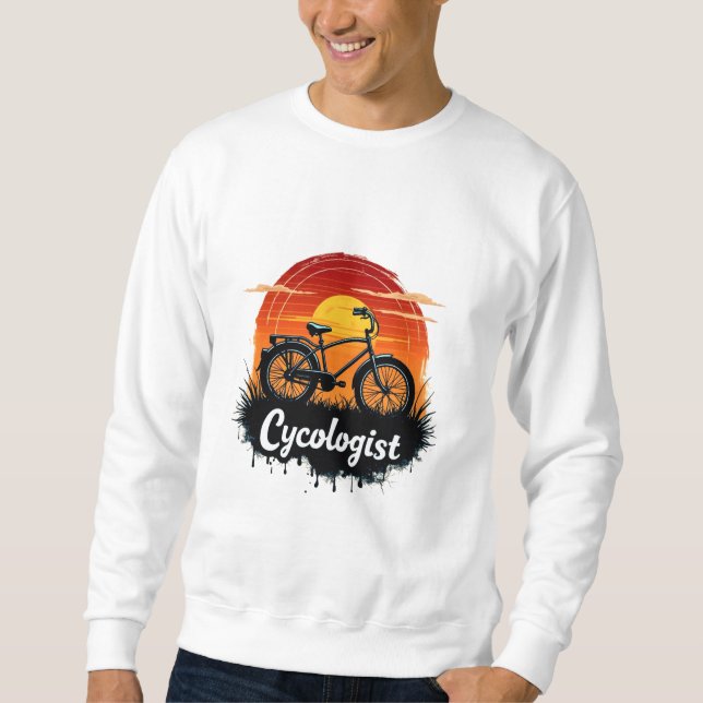 Cycologist Bike Adventure: Sunset Graphic Tee  (Front)
