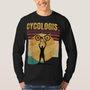 Cycologist- Bike - Bicycle Ride Hobby Race - Retro T-Shirt