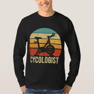 Cycologist Bike Rider Funny Spin Class Cyclist Gif T-Shirt