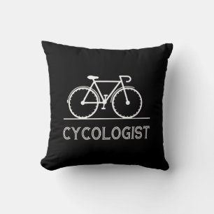 Cycologist Cycle Lover Gift Cycling Mountain Gift Cushion