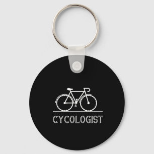 Cycologist Cycle Lover Gift Cycling Mountain Gift Key Ring