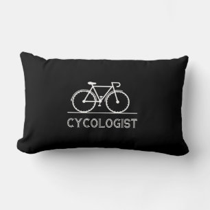 Cycologist Cycle Lover Gift Cycling Mountain Gift Lumbar Cushion