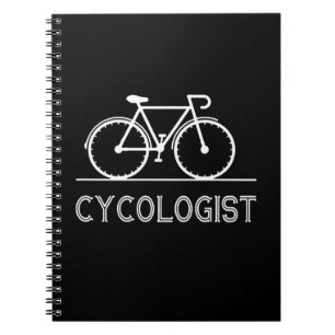 Cycologist Cycle Lover Gift Cycling Mountain Gift Notebook