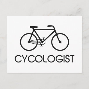 Cycologist Cycling Cycle Postcard