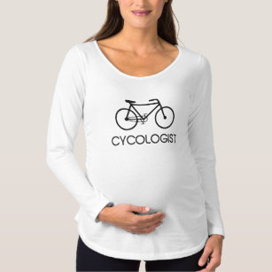 Cycologist Cycling Cycle Maternity T-Shirt