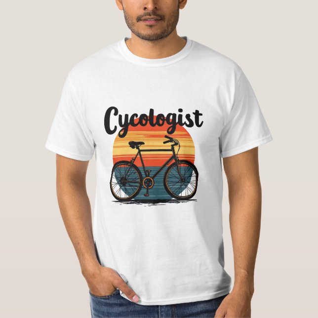 Cycologist: Energetic Biker Tee – for Cycling (Front)