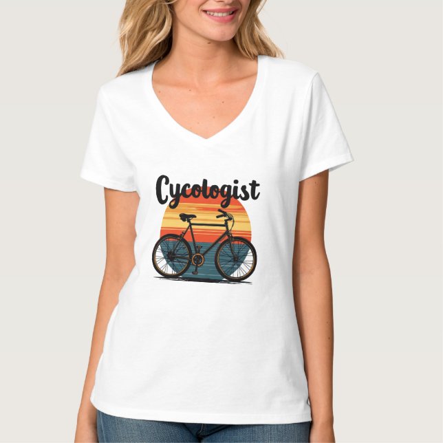 Cycologist: Energetic Biker Tee – for Cycling (Front)