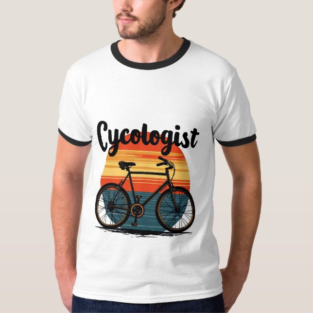 Cycologist: Energetic Biker Tee – for Cycling (Front)