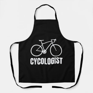 Cycologist Funny Bicycle Bike Gift Apron