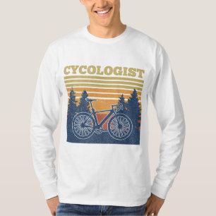 Cycologist Funny Biking Gift MTB Bicycle Mountain  T-Shirt