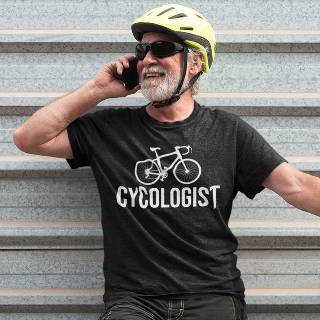 Cycologist Funny Cycling Cycology For Bike Lovers T-Shirt (Creator Uploaded)
