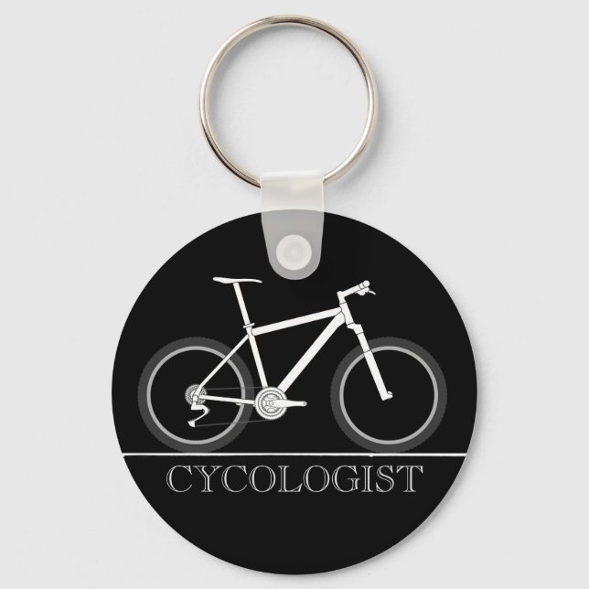 Cycologist Keychain (Front)