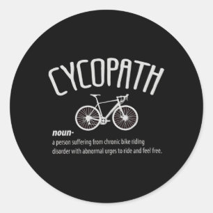 Cycopath Classic Round Sticker