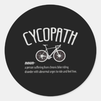 Cycopath Classic Round Sticker