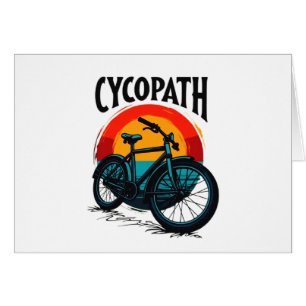 Cycopath: Energetic Bike with sunset Graphic Tee