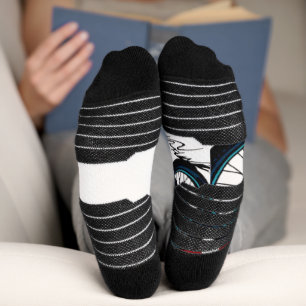 Cycopath: Energetic Bike with sunset Graphic Tee Socks