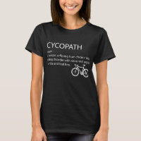 Cycopath Funny Bike Cycle Cyclist Pun Quote humour