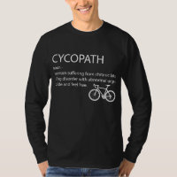 Cycopath Funny Bike Cycle Cyclist Pun Quote humour