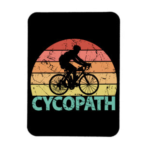 Cycopath Funny Cycling Magnet