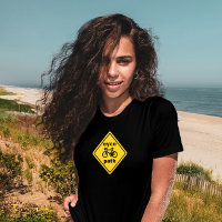 Cycopath Funny Road Sign for Cycle Lover T-Shirt