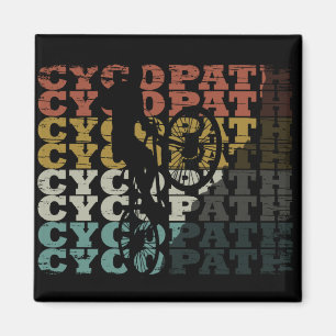 Cycopath - Mountain Biking Humour - Funny Cycling Magnet