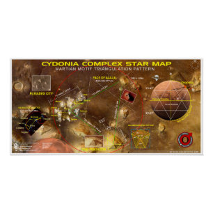 Cydonia Mars Poster