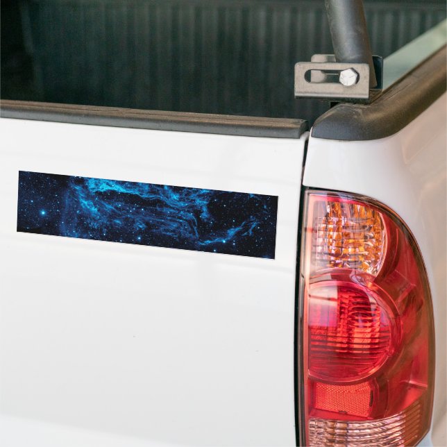Cygnus Loop Nebula (NASA) Bumper Sticker (On Truck)