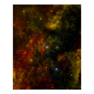 Cygnus OB2 Star Cluster Poster