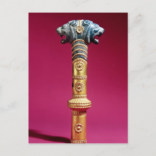 Cylindrical Socket, early Achaemenian period Postcard (Front)